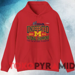 Undefeated Michigan National Champions Shirt 3 Undefeated Michigan National Champions Shirt Red Hoodie