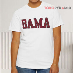 University Of Alabama Crimson Tide White T shirt