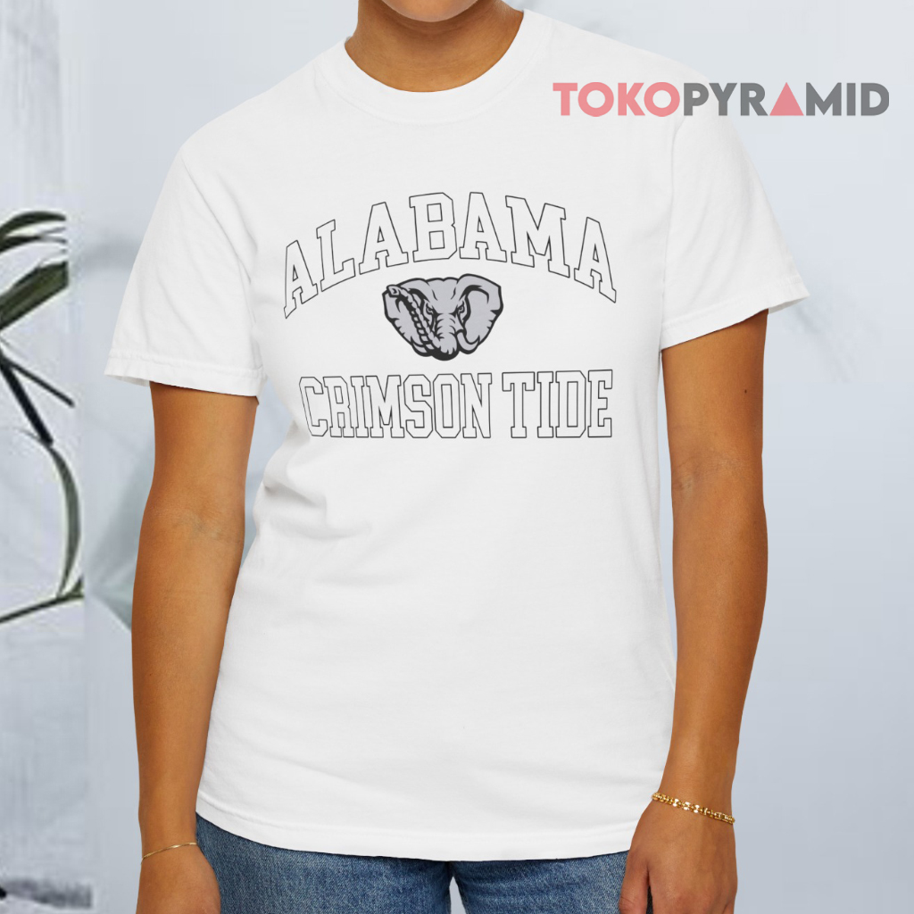 University Of Alabama White T shirt University Of Alabama White T shirt