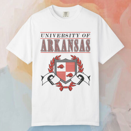 University Of Arkansas Logo Vintage T shirt