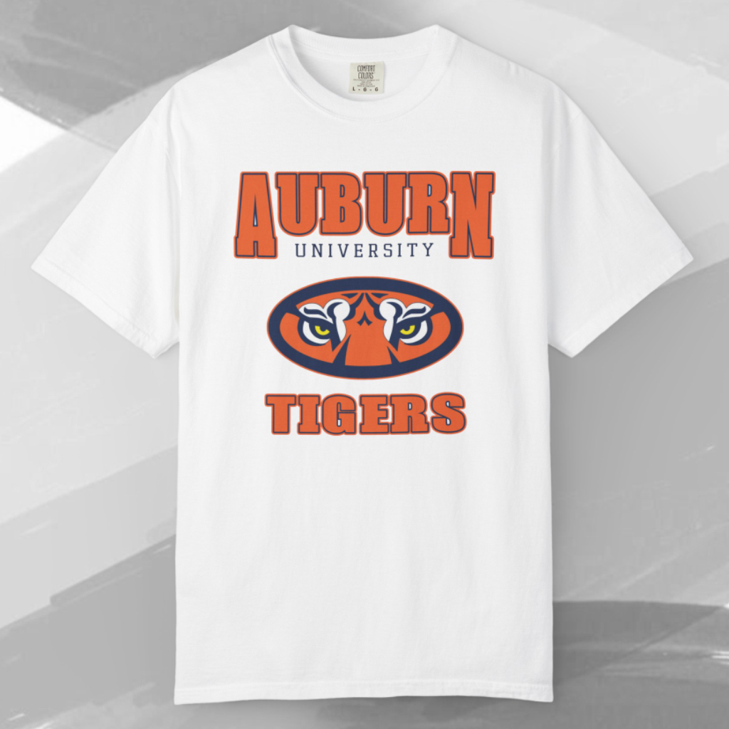 University Of Auburn Tigers Vintage T shirt University Of Auburn Tigers Vintage T shirt