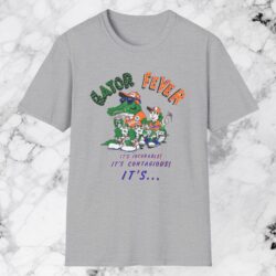 University Of Florida Gators Fever Shirt Grey T shirt