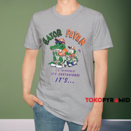 University Of Florida Gators Fever Shirt Grey T shirt