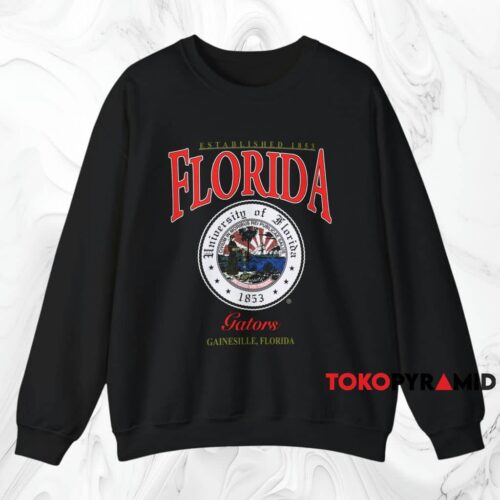 University Of Florida Gators Gainesille Florida Shirt Black Sweatshirt