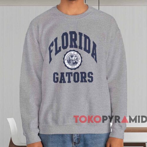 University Of Florida Gators Seal Shirt Grey Sweatshirt University Of Florida Gators Seal Shirt Grey Sweatshirt