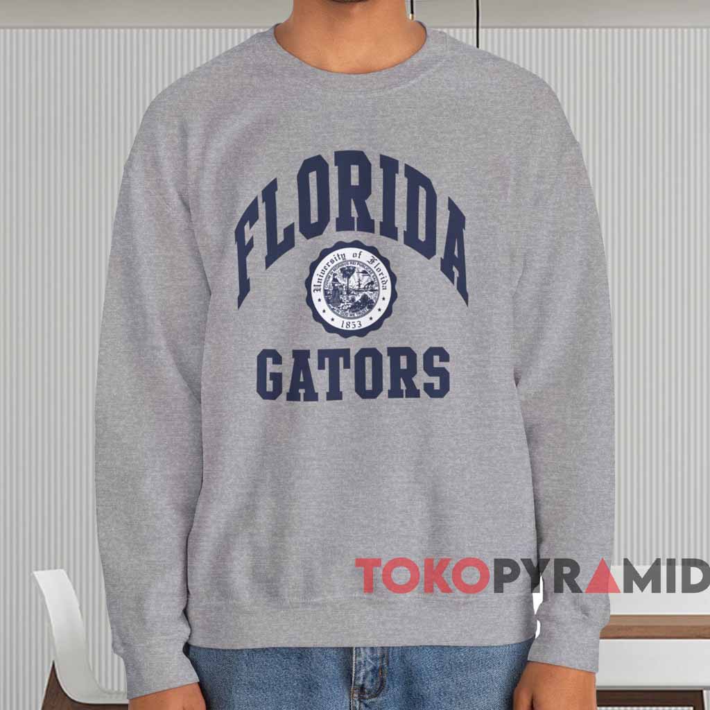 University Of Florida Gators Seal Shirt Grey Sweatshirt University Of Florida Gators Seal Shirt Grey Sweatshirt