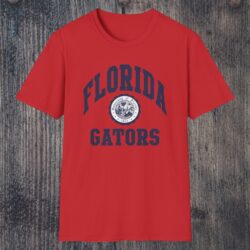University Of Florida Gators Seal Shirt Red T shirt