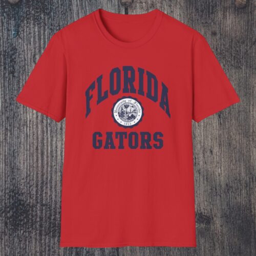University Of Florida Gators Seal Shirt Red T shirt University Of Florida Gators Seal Shirt Red T shirt