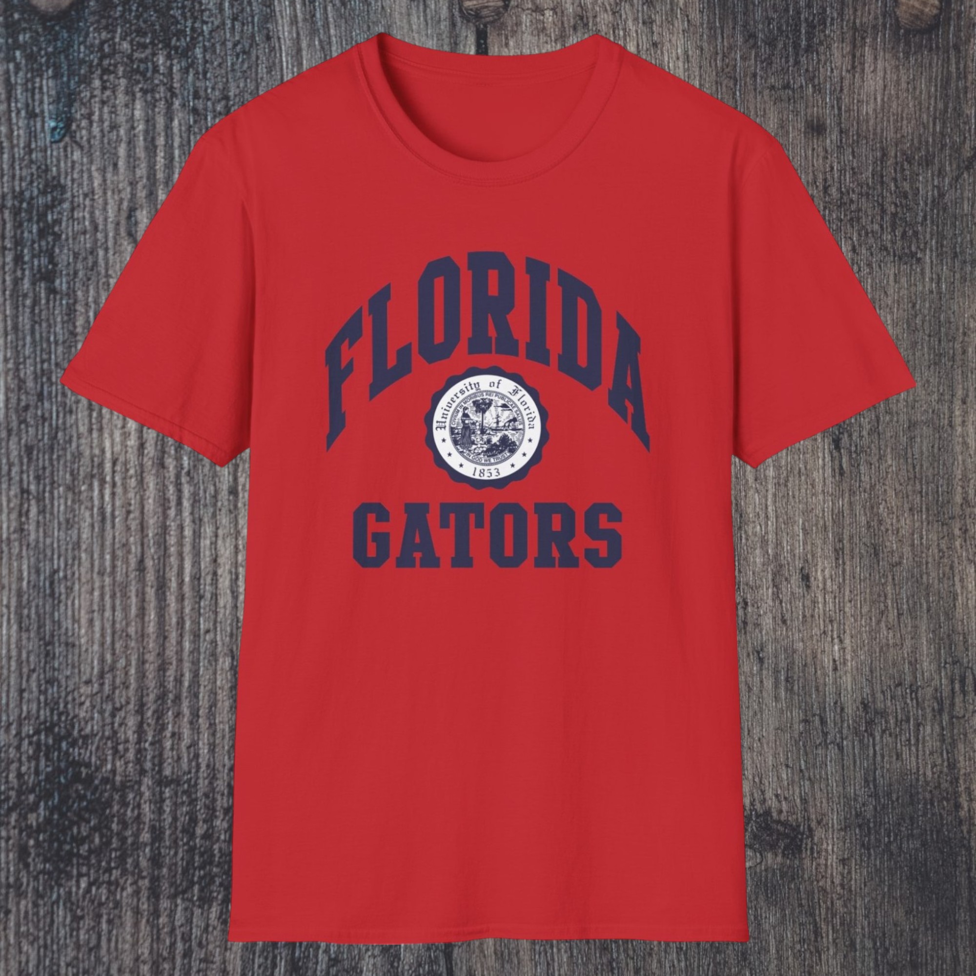 University Of Florida Gators Seal Shirt Red T shirt University Of Florida Gators Seal Shirt Red T shirt