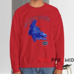University Of Florida Grandma Gator Logo Shirt Red Sweatshirt