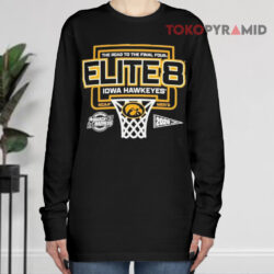 University Of Iowa Men’s Basketball 2026 Elite 8 Long sleeved