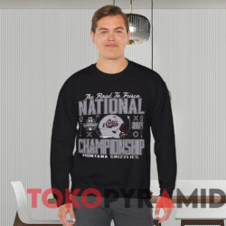 University of Montana Football 2023 National Championship T-Shirt 2 University Of Montana Football 2023 National Championship T shirt Black Sweatshirt