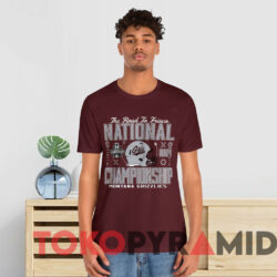 University of Montana Football 2023 National Championship T-Shirt 1 University Of Montana Football 2023 National Championship T shirt Red T shirt