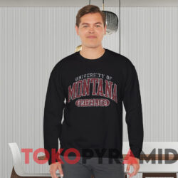 University of Montana Grizzlies T-Shirt 2 University Of Montana Grizzlies T shirt Black Sweatshirt