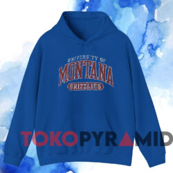 University of Montana Grizzlies T-Shirt 3 University Of Montana Grizzlies T shirt Blue Hoodie