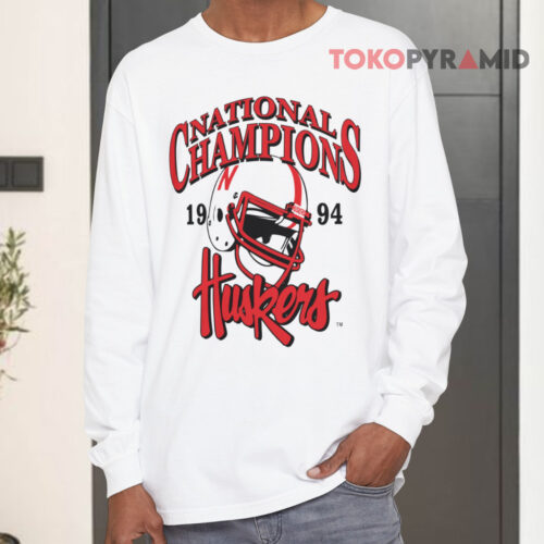 University Of Nebraska Husker 1994 National Champions Long sleeved