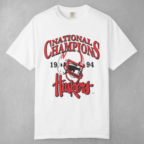 University Of Nebraska Husker 1994 National Champions T shirt