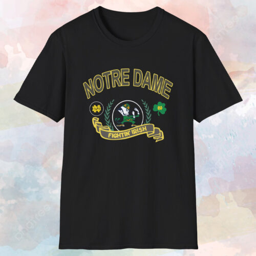 University Of Notre Dame Fighting Irish Shirt Black T shirt University Of Notre Dame Fighting Irish Shirt Black T shirt