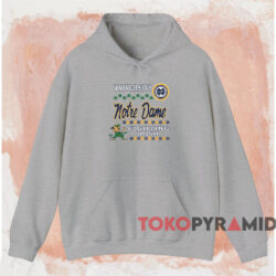 University of Notre Dame Fighting Irish Shirt 2 University Of Notre Dame Fighting Irish Shirt Grey Hoodie