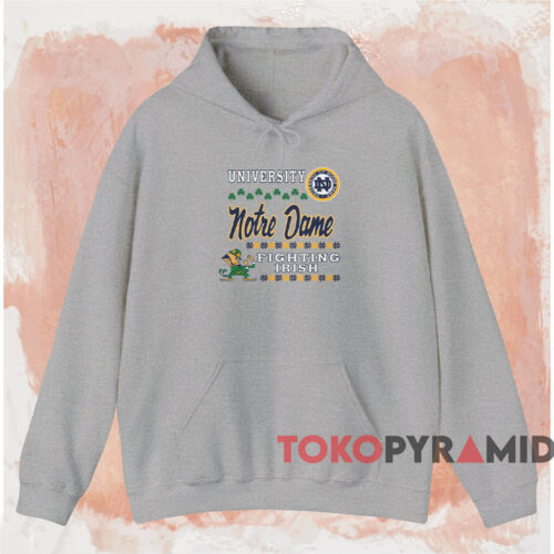 University Of Notre Dame Fighting Irish Shirt Grey Hoodie University Of Notre Dame Fighting Irish Shirt Grey Hoodie