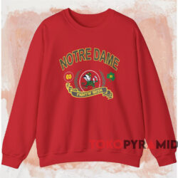 Vintage University of Notre Dame Fighting Irish Shirt 4 University Of Notre Dame Fighting Irish Shirt Red Sweatshirt