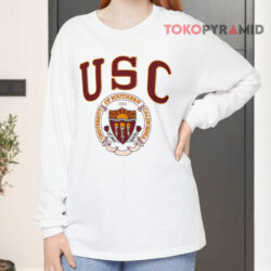 University Of Southern California Big Logo Shirt 4 University Of Southern California Big Logo Long sleeved