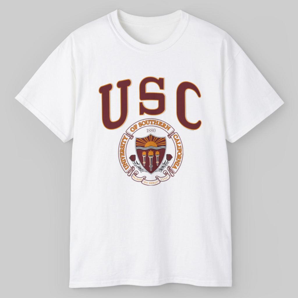 University Of Southern California Big Logo T shirt University Of Southern California Big Logo T shirt