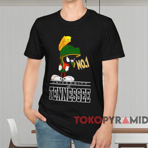 University Of Tennessee Marvin The Martian Shirt Black T shirt University Of Tennessee Marvin The Martian Shirt Black T shirt