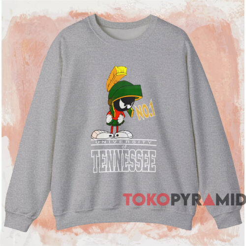 University Of Tennessee Marvin The Martian Shirt Grey Sweatshirt University Of Tennessee Marvin The Martian Shirt Grey Sweatshirt