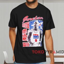 JORDAN CRAIG ★【クルーネック Tシャツ】Dream Team T-Shirt 送料無料 L 90s DREAM TEAM Tシャツ ドリームチーム JORDAN USA