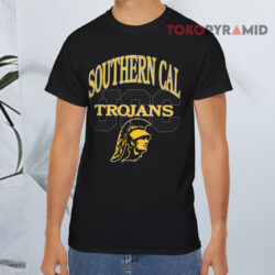 Usc Trojans Southern Cal Black T shirt