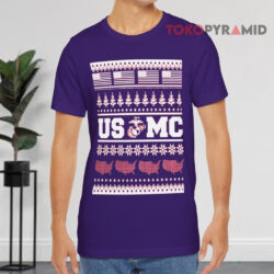 Usmc Ugly Christmas T shirt