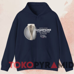 USMNT The Dream Is Now Concacaf Nations League 2024 Shirt 2 Usmnt The Dream Is Now Concacaf Nations League 2024 Shirt Navy Hoodie