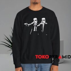 Vader Boba Fett Star Wars Pulp Fiction Shirt 4 Vader Boba Fett Star Wars Pulp Fiction Shirt Black Sweatshirt