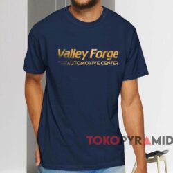 Valley Forge Automotive Center Shirt Navy T shirt