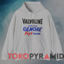 Valvoline Good Year Gilmore Foyt Racing Shirt 3 Valvoline Good Year Gilmore Foyt Racing Shirt Grey Hoodie