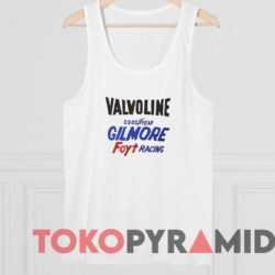 Valvoline Good Year Gilmore Foyt Racing Shirt 4 Valvoline Good Year Gilmore Foyt Racing Shirt White TankTop