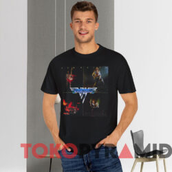 Van Halen 1978 Tour T shirt Black T shirt