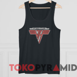Van Halen 1979 World Tour Double-sided T-shirt 4 Van Halen 1979 World Tour Double sided T shirt Black TankTop