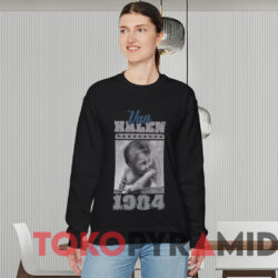 Van Halen 1984 Album Baby Jumbo T-shirt 2 Van Halen 1984 Album Baby Jumbo T shirt Black Sweatshirt