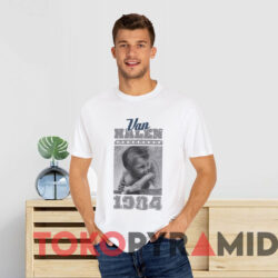 Van Halen 1984 Album Baby Jumbo T shirt White T shirt