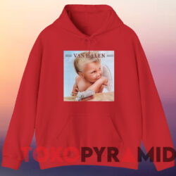 Van Halen 1984 Album T-shirt 3 Van Halen 1984 Album T shirt Red Hoodie