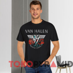 Van Halen 1984 Tour 2 sided T shirt Black T shirt