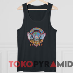 Van Halen 1984 Tour Of The World T-shirt 4 Van Halen 1984 Tour Of The World T shirt Black TankTop