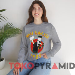 Van Halen 1984 Tour T shirt Grey Sweatshirt