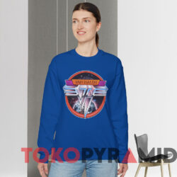 Van Halen 2007-2008 World Tour T-shirt 2 Van Halen 2007 2008 World Tour T shirt Blue Sweatshirt