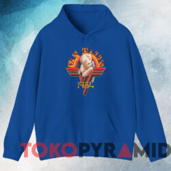 Van Halen Cherub 1984 T-shirt 3 Van Halen Cherub 1984 T shirt Blue Hoodie