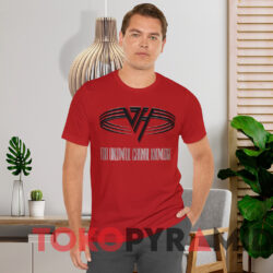 Van Halen For Unlawful Carnal Knowledge T shirt Red T shirt