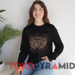 Van Halen Rock Band Poster T-shirt 2 Van Halen Rock Band Poster T shirt Black Sweatshirt