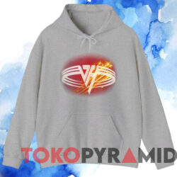 Van Halen Universe Logo T shirt Grey Hoodie